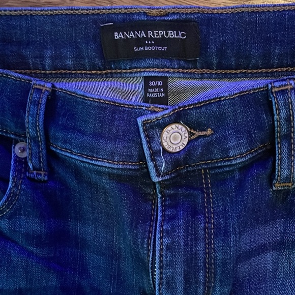 Banana Republic Medium Slim Bootcut Jeans size 30/10 - Picture 4 of 5